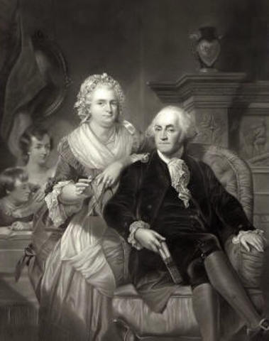 Martha married George Washington