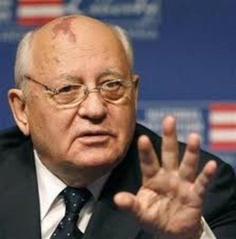 Mikhail Gorbachev comes to power