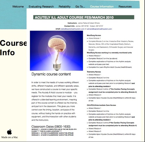 Publicize Course