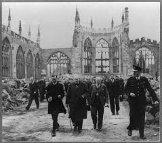 Winston Churchill asks for help