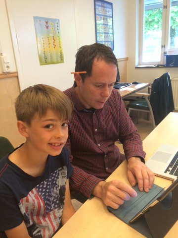 År 2 börjar att bli klara med sina böcker.