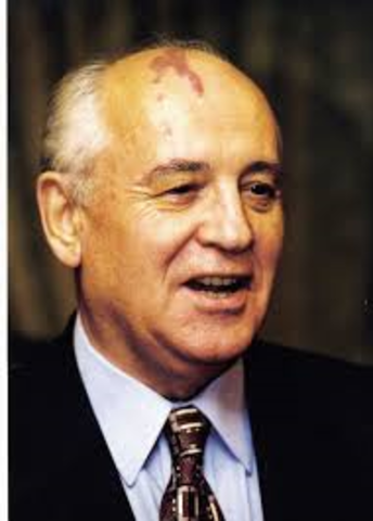Mikhail Gorbachev comes to power