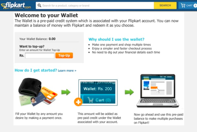 Launches prepaid wallet