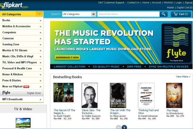 Launches digital music store Flyte