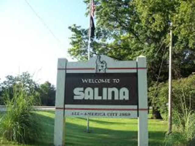 moved to salina