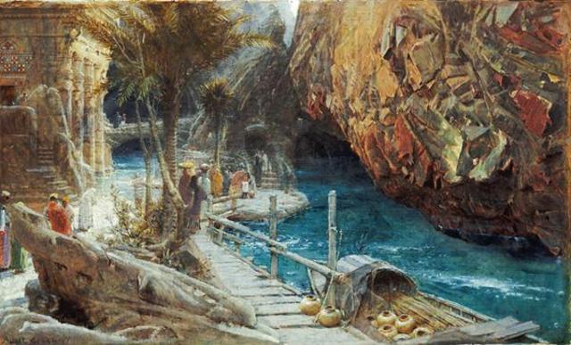 "Kubla Kahn" composed, S.T. Coleridge