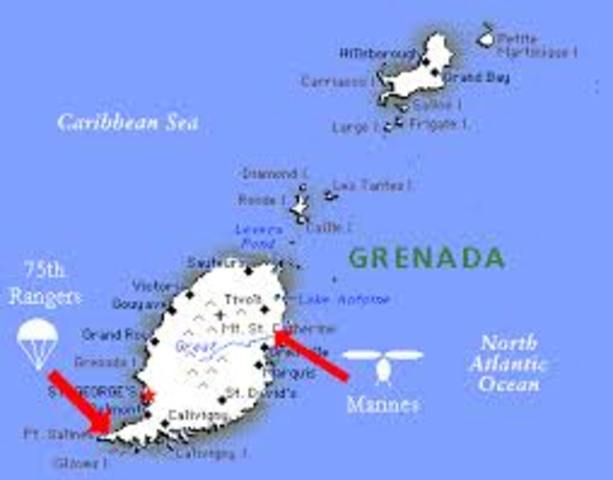 US invades Grenada