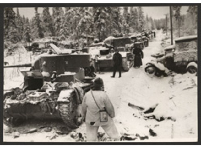 Soviets invade Finland