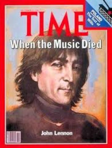 John Lennon Shot Dead