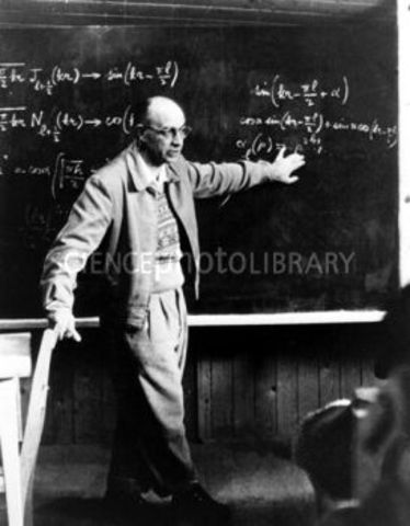 Enrico Fermi Preforms First Controlled Nuclear Chain Reaction