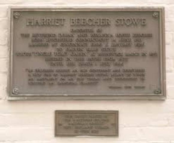 Harriet Beecher Stowe Passes Away