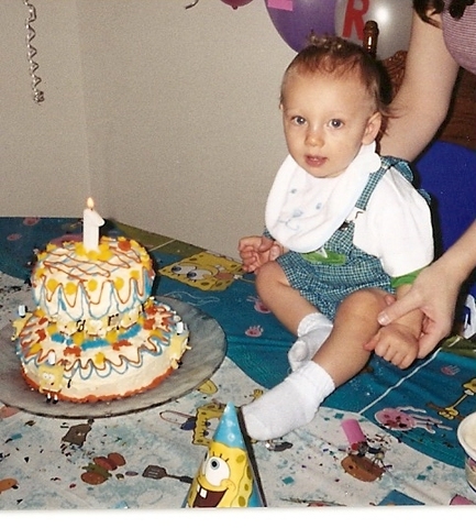 My First Birthday Cake