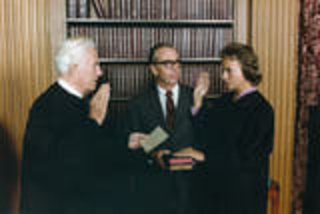 First Woman Appointed to the U.S. Supreme Court