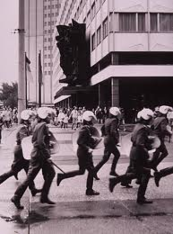 East German riot
