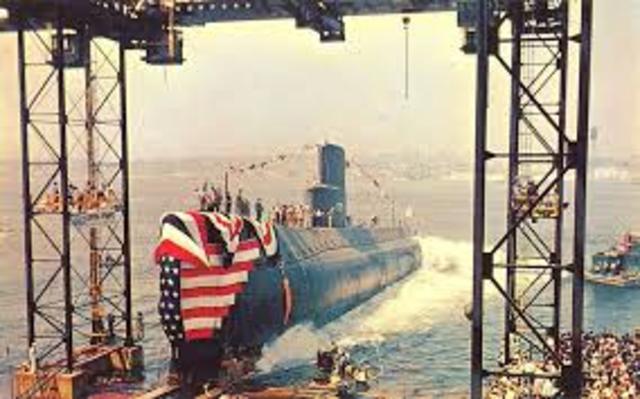 First Atomic Submarine launched