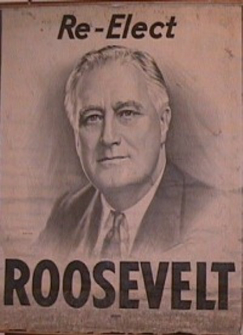 Great Depression ; Roosevelt Reelected