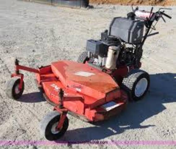 Get bigger lawn mower