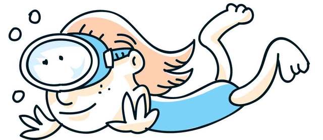 My first swimming competition