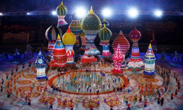 Opening Ceremony for the XXII Winter Olympics