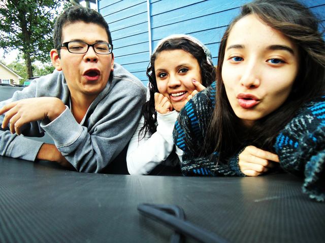 Sophmore Year - Trampoline Fun