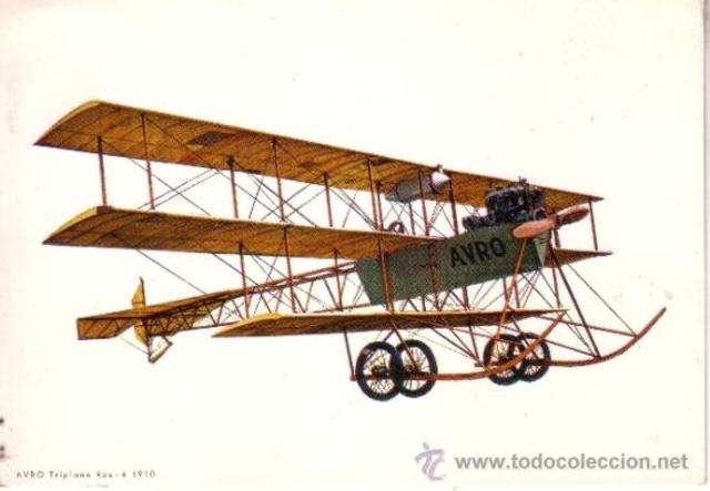 Aeroplano invención de Wilbury Orville Wright