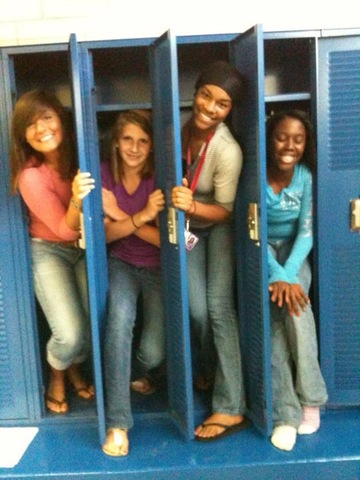 Middle of my Sophmore year with one of my closest friends!