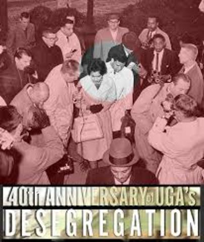 Desegregation of University of Alabama