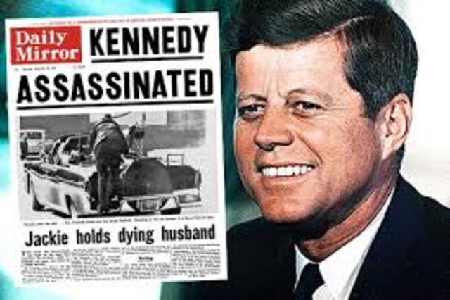 President Kennedy assassinated