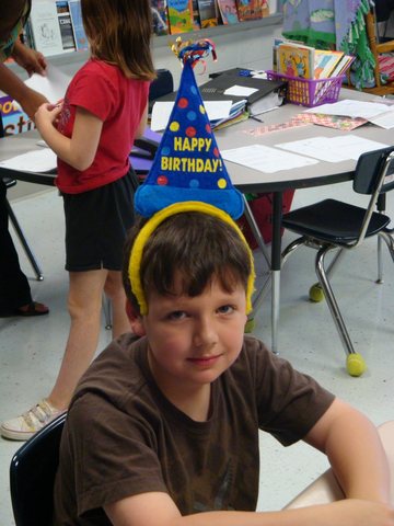 My 8th Birthday at School