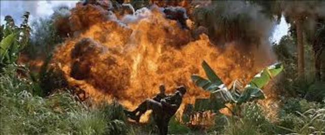 Forrest saves the members of his platoon in battle.