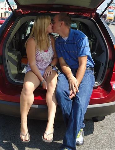 Saying goodbye to Jake for bootcamp