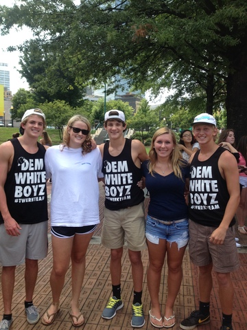 Me and my bestfriend met Dem White Boyz from Vine