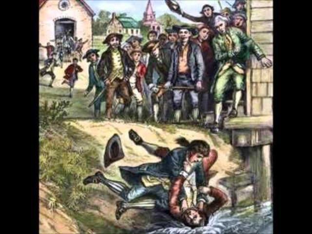 Shay's rebellion takes place in Massachusetts