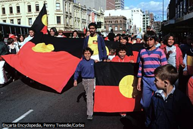 Aboriginal cattle station workers in NSW strike for a pay increase. They get 10 shillings a week and blankets. Aboriginals in a NT cattle station are getting poor rations, housing, water, and are paid less than the 5/- a day minimum