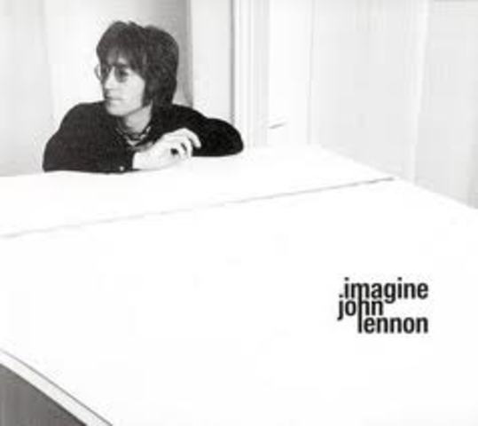 John Lennons song, "imagine" is released