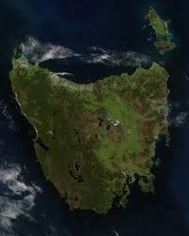 Tasmania established