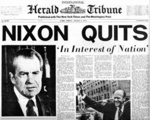 Nixons Resignation