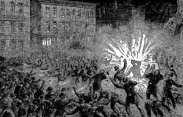 GILDED AGE :HAYMARKET riot