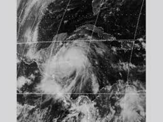 Hurricane in Louisiana