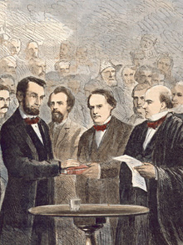 Lincoln's inauguration