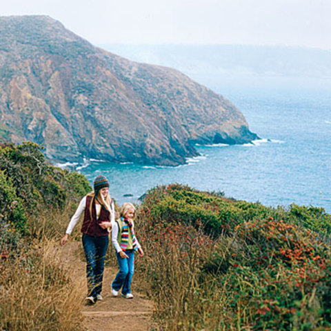 Went hiking at Marin Headlines