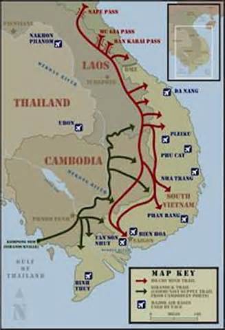 Group 559 is created to help transport supplies to the Viet Cong.