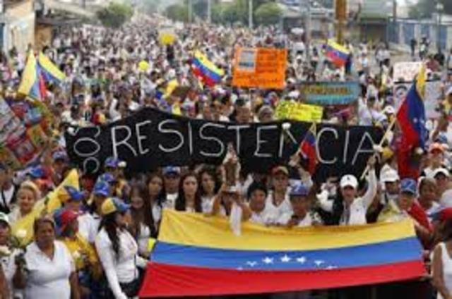 Contra gobierno de Maduro