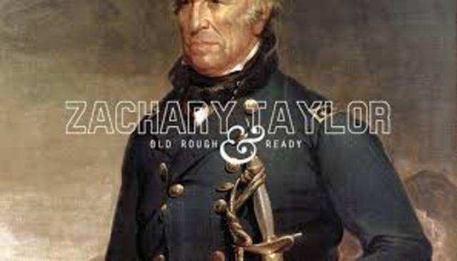 Polk Sends Zachary Taylor
