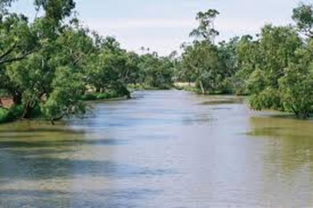 Sturt finds the Darling River.