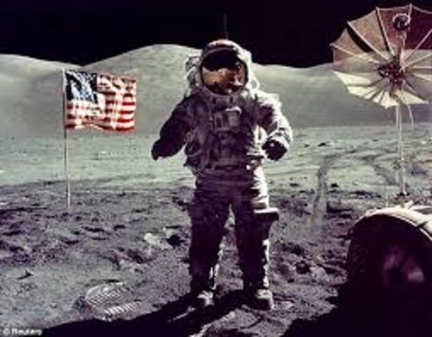 United States Lands On the Moon