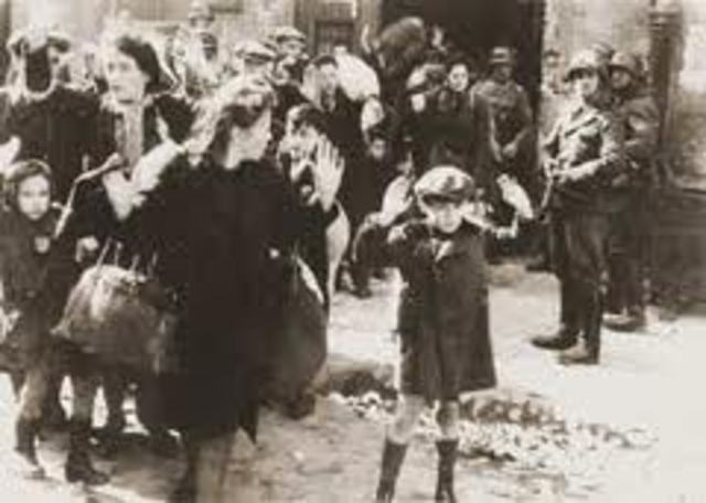 Himmler orders liquidation of all Jewish ghettos in occupied Poland.