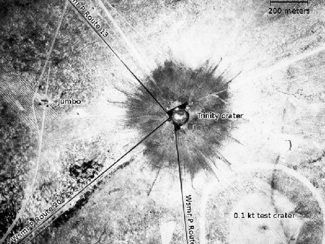 First successful test of an atomic bomb