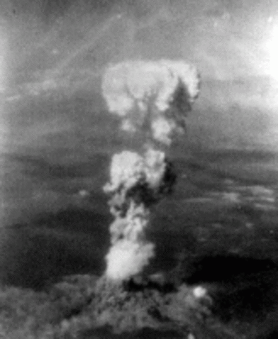 Atomic Bomb Dropped on Hiroshima, Japan