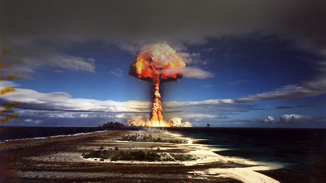 France Tests their first Hydrogen Bomb